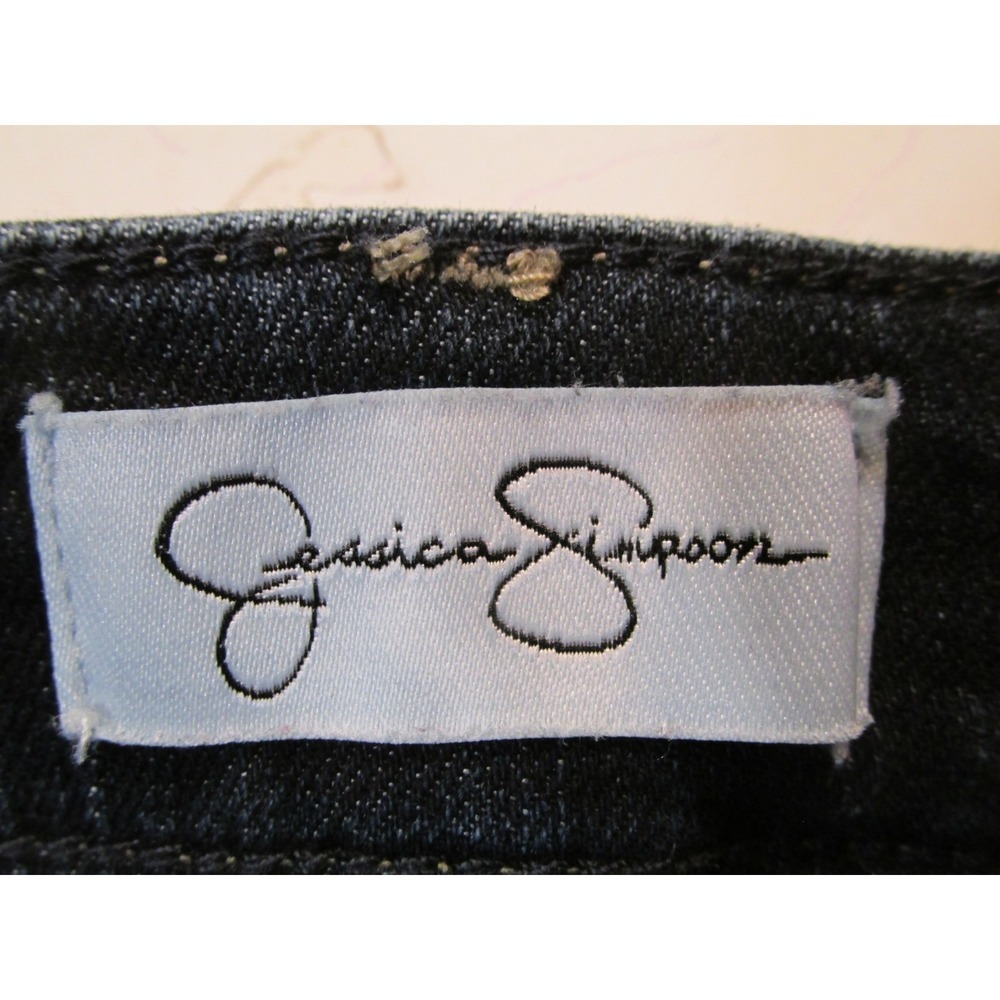 Jessica Simpson Adored High Rise Skinny Jeans Womens 4 Dark Blue CJJSB14573-RUM - Picture 4 of 15